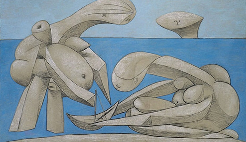 07-peggy-guggenheim-pablo-picasso-sulla-spiaggia-1937