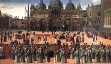 Bellini Gentile - Processione di San Marco - 1496 - Gallerie dell' Accademia